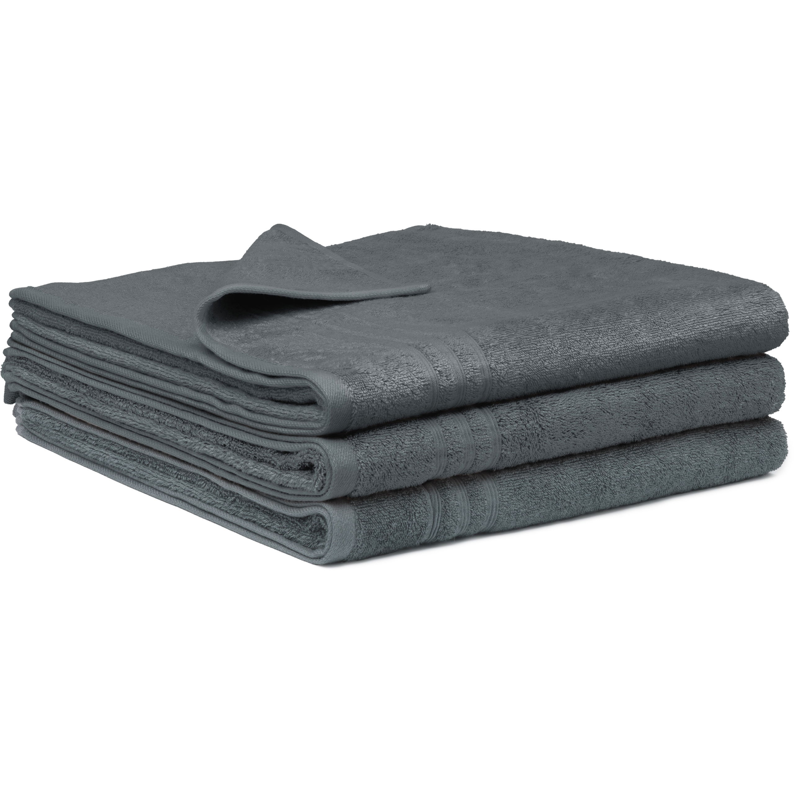 Siguro Bamboo Fürdőlepedő, 100×150 cm, Dark Grey (SGR-TW-B451DY)