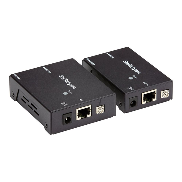 StarTech.com ST121HDBTE AV forlænger AV sender & modtager Sort
