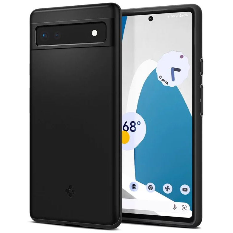 Spigen Thin Fit Google Pixel 6a tok fekete (ACS04473) (ACS04473)