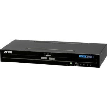 ATEN CS1182H KVM kapcsoló Keretállvány Fekete