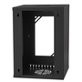 Стенен шкаф, Stalflex, метал, 9U 10", 300 мм, RC10-9U-300GB, черен