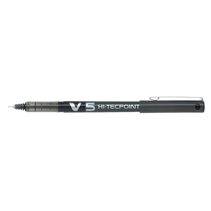 Pilot Hi-Tecpoint V5 kupakos rollertoll - 0.3mm / Fekete (BX-V5-B)