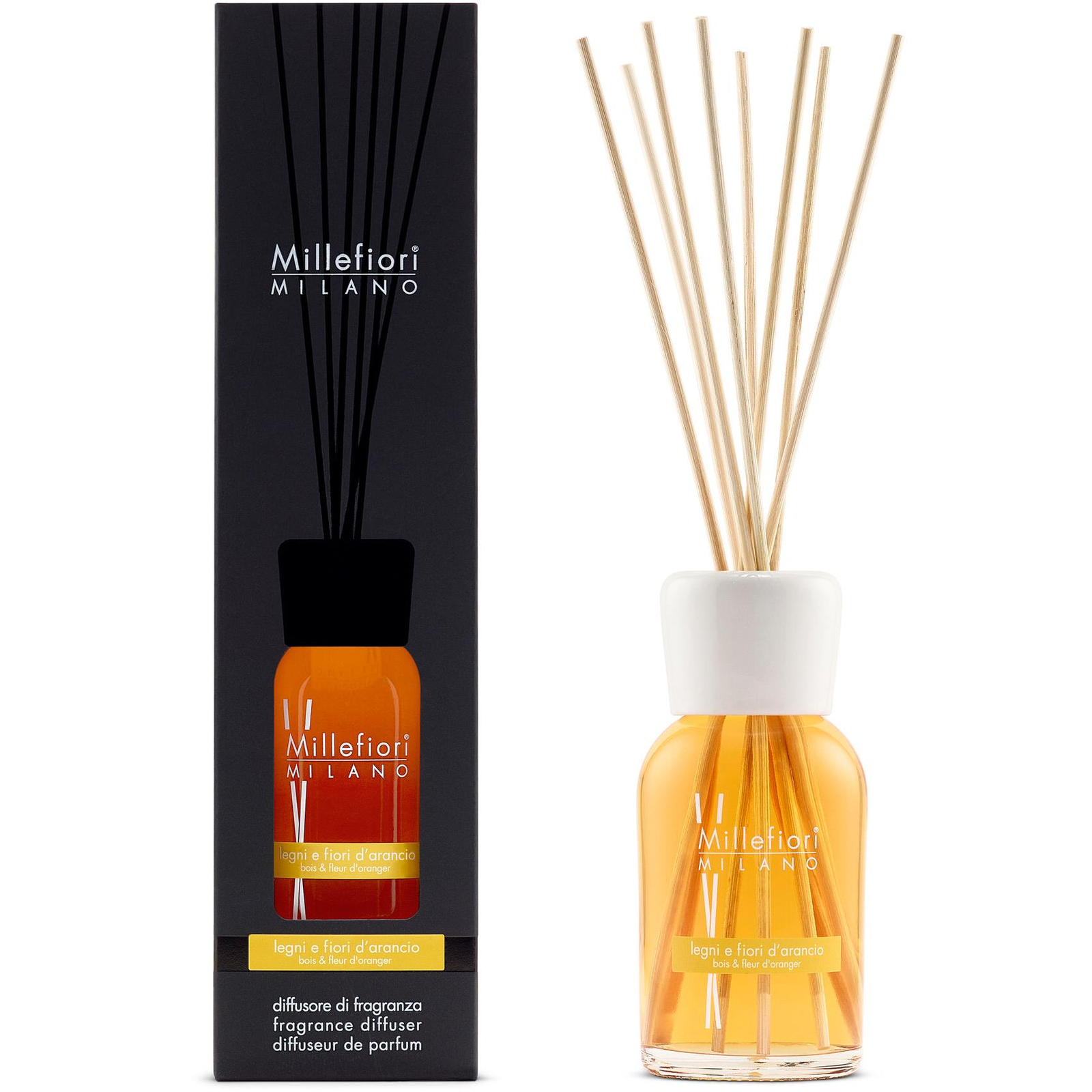 MILLEFIORI MILANO Legni E Fiori D'Arancio 250 ml (8034073606427)
