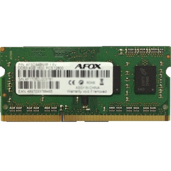 AFOX 8GB /1333 DDR3 Notebook RAM