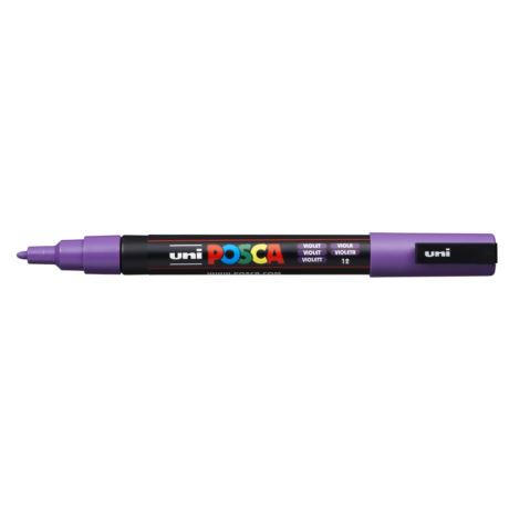 Uni Posca PC-3M dekormarker lila (PC-3M VIOLET(E)) (PC-3M VIOLET(E))