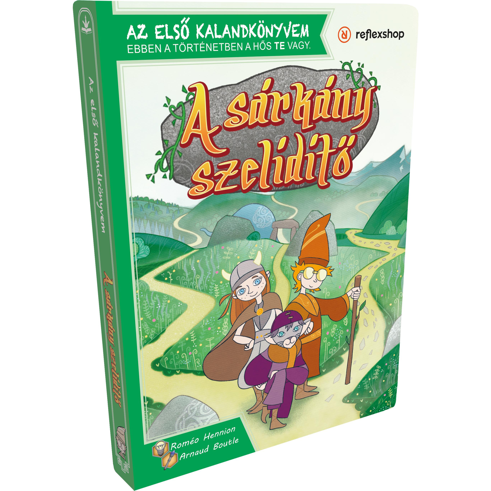 Az első kalandkönyvem: A sárkányszelídítő (9786150186573)