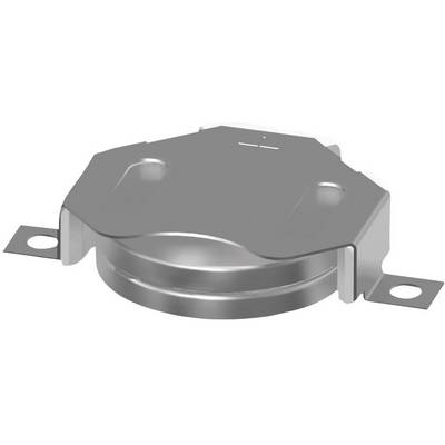 Keystone Gombelem tartó CR2020, CR2025, CR2032 gombelemekhez (H x Sz x Ma) 34.01 x 22.27 x 6.10 mm (3022)