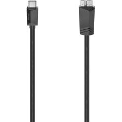 Hama 00200655 cavo USB USB 3.2 Gen 1 (3.1 Gen 1) 0,75 m USB C Micro-USB A Nero