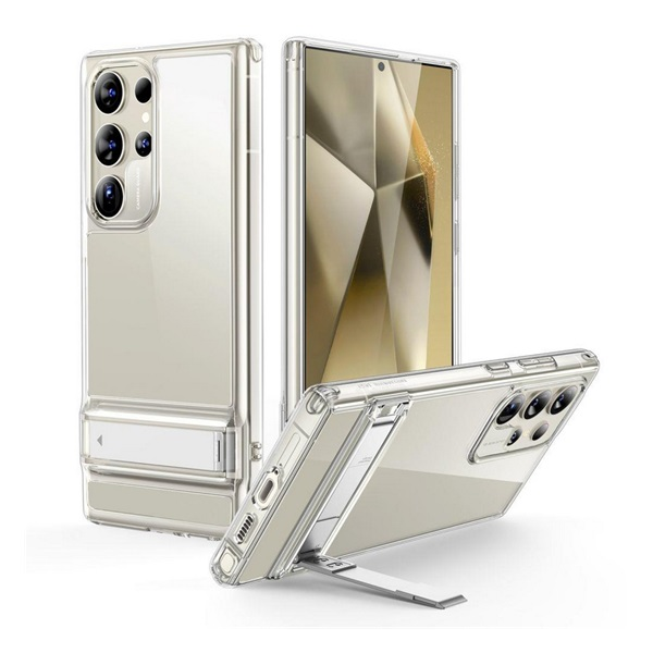 Калъф за мобилен телефон, съвместим, Samsung Galaxy S24 Ultra (SM-S928) Esr air shield boost силиконов протектор за телефон (устойчивост на удар, ъгъл с въздушна възглавница, опора) прозрачен, опаковка на производителя