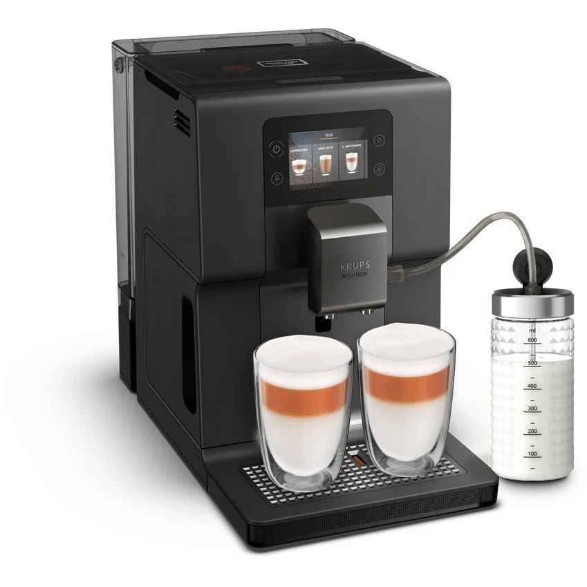 Krups EA875U10 Intuition Preference+ automata kávéfőző tejtartállyal (EA875U10)