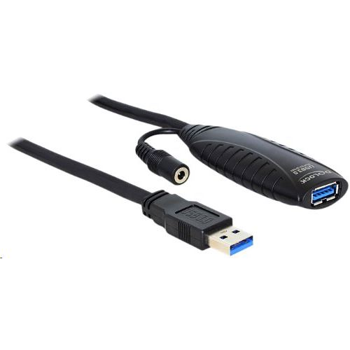 Cablu prelungitor activ USB 3.0 M-T 10m, Delock 83415