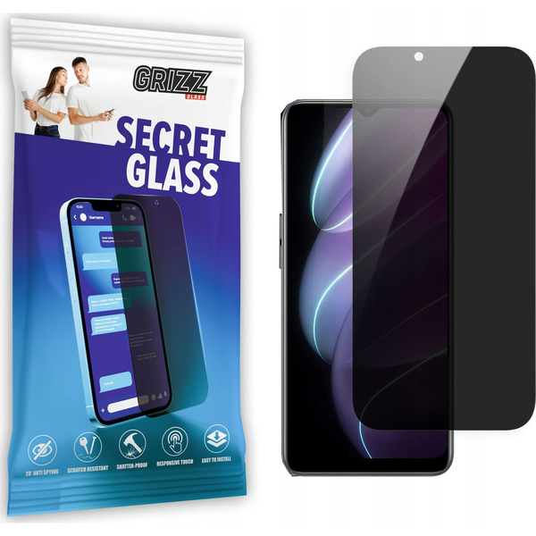  GrizzGlass Szkło prywatyzujące GrizzGlass SecretGlass Realme V30