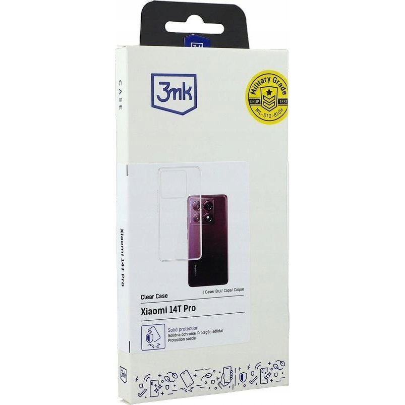 3mk Átlátszó Telefontok Xiaomi 14T Pro (5903108604383)