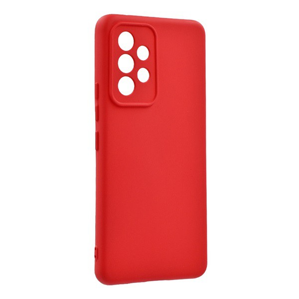 Szilikon telefonvédő (matt) PIROS [Samsung Galaxy A53 (SM-A536) 5G] (5996591125954)