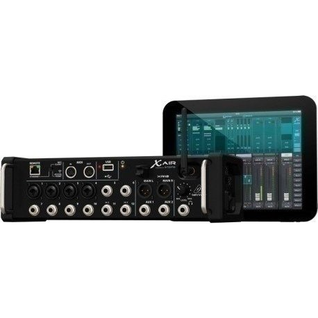 Behringer X Air Xr12 Mezclador Digital De 12 Entradas Para Tabletas Ipad/android Con 4 Preamplificadores Midas Programables, 8 E
