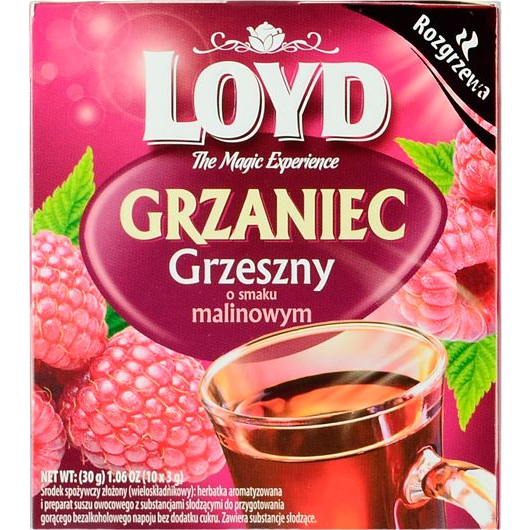 Loyd Grog Tea Málna 10x3g (3102213)
