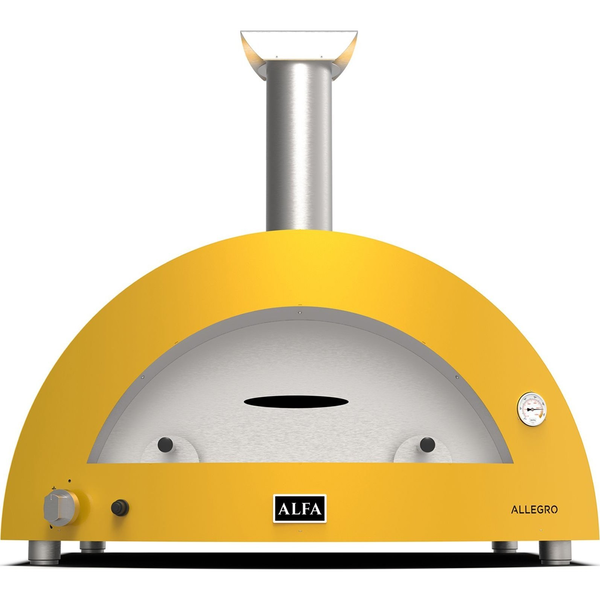 Alfa Forni Moderno 5 Pizze Holz Fire Yellow