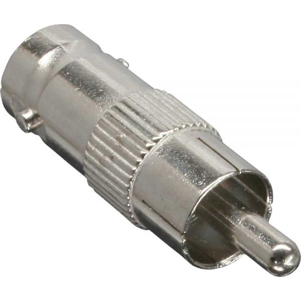 Adapter AV InLine RCA (Cinch) - BNC srebrny (99320)