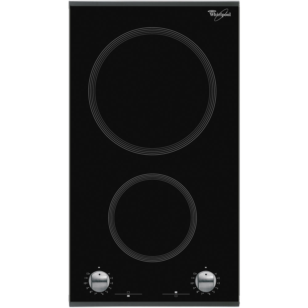 Whirlpool AKT 360/IX főzőlap Fekete Beépített Zónás indukciós főzőlap 2 zóna (AKT360IX)