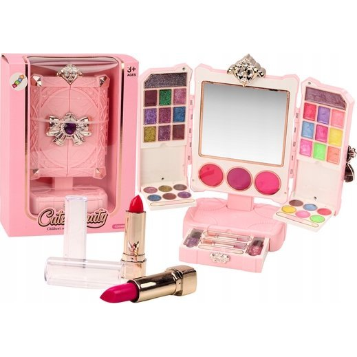 Beauty Set - Tükörrel, Rózsaszín Állványon (18229)