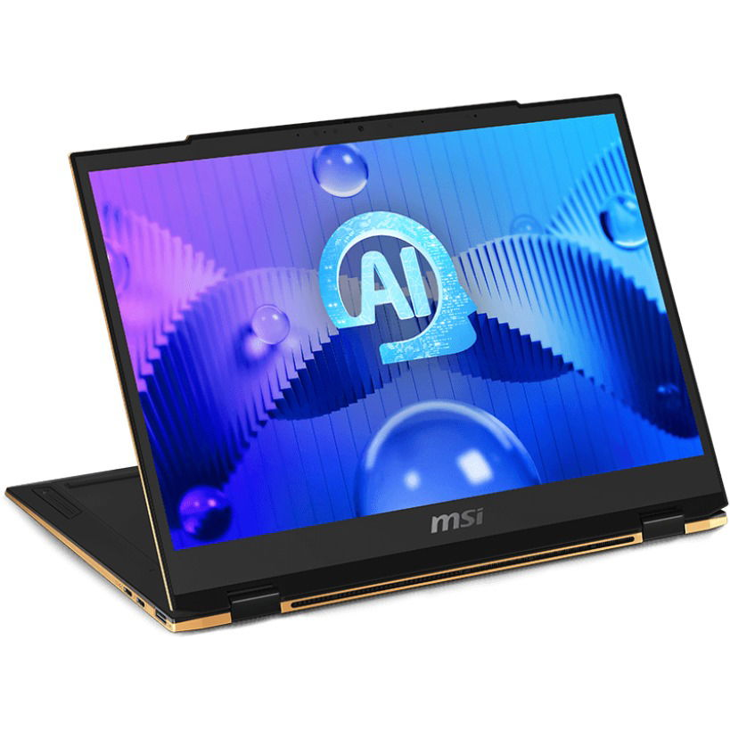 MSI Summit E13 AI Evo A1MTG Laptop Win 11 Home fekete (9S7-13P411-017) angol nyelvű billentyűzet! (9S7-13P411-017)