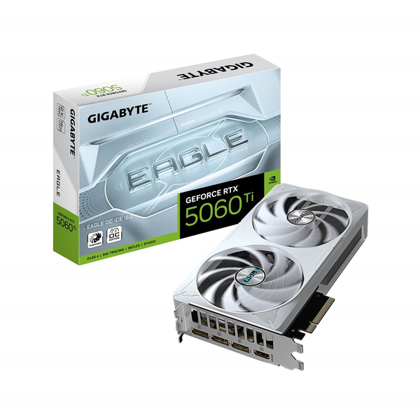 Gigabyte GeForce RTX 5060 Ti 16GB GDDR7 Eagle OC Ice Videókártya