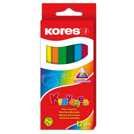 Sviečkové pastelky Kores 12 ks