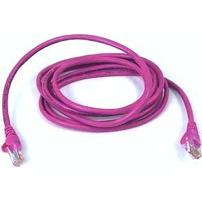  Patchcord CAT5e, 0,25m, magenta (95208)