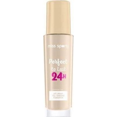 MISS SPORTY Sporty Perfect To Last 24H Beige SPF20, 30 ml (3614226657381)