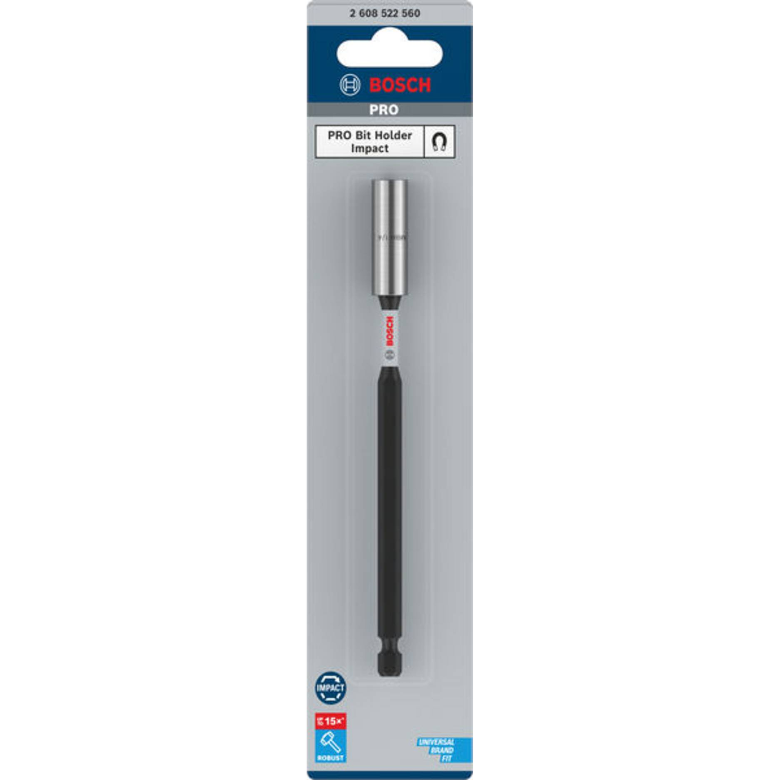 Bosch Accessories PRO Standard Bit Holder Impact, 150 mm (2608522560) (2608522560)