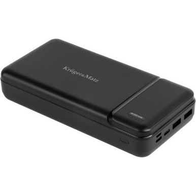 Kruger&Matz KM0907 30000 mAh Power Bank fekete (KM0907)
