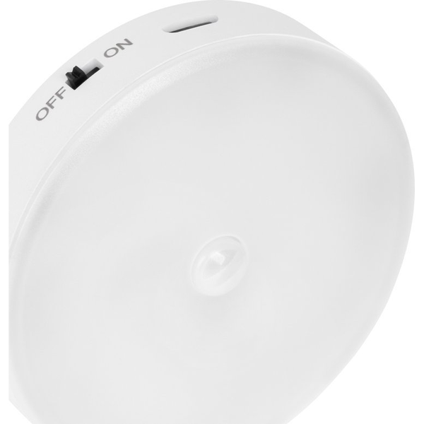 Lampka wtykowa do gniazdka Rebel Lampa nocna Led akumulatorowa z magnesem i sensorem ruchu.