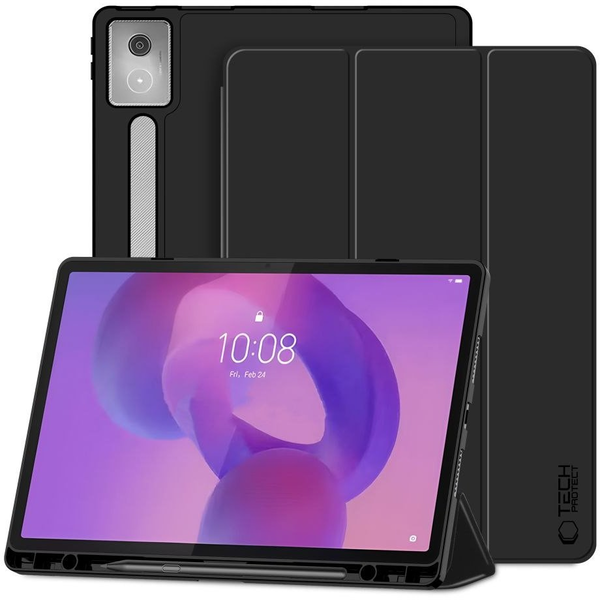 Tech-Protect tolltartós Lenovo Idea Tab Pro tok fekete (5906302362028)