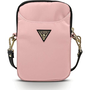 Guess Nylon Triangle Logo GUPBNTMLLP kis táska, rózsaszín 