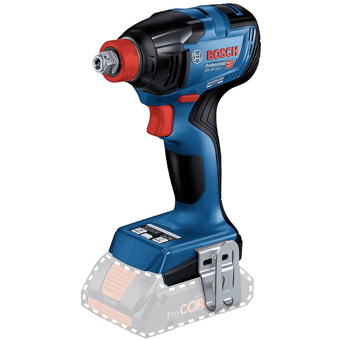 Bosch Professional GDX 18V-210 C akkus ütvecsavarozó akkumulátor nélkül (06019J0200) (06019J0200)