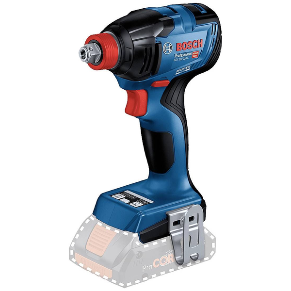 Bosch GDX 18V-210 C Professional 3400 RPM Zwart, Blauw