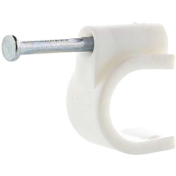 Datacom Kábelbilincs, 10mm, fehér, 100db (9356)