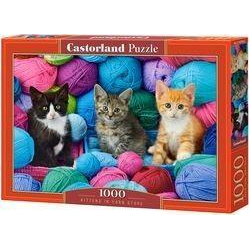 Castorland Kittens in Yarn Store Puzzle 1000 pz Animali