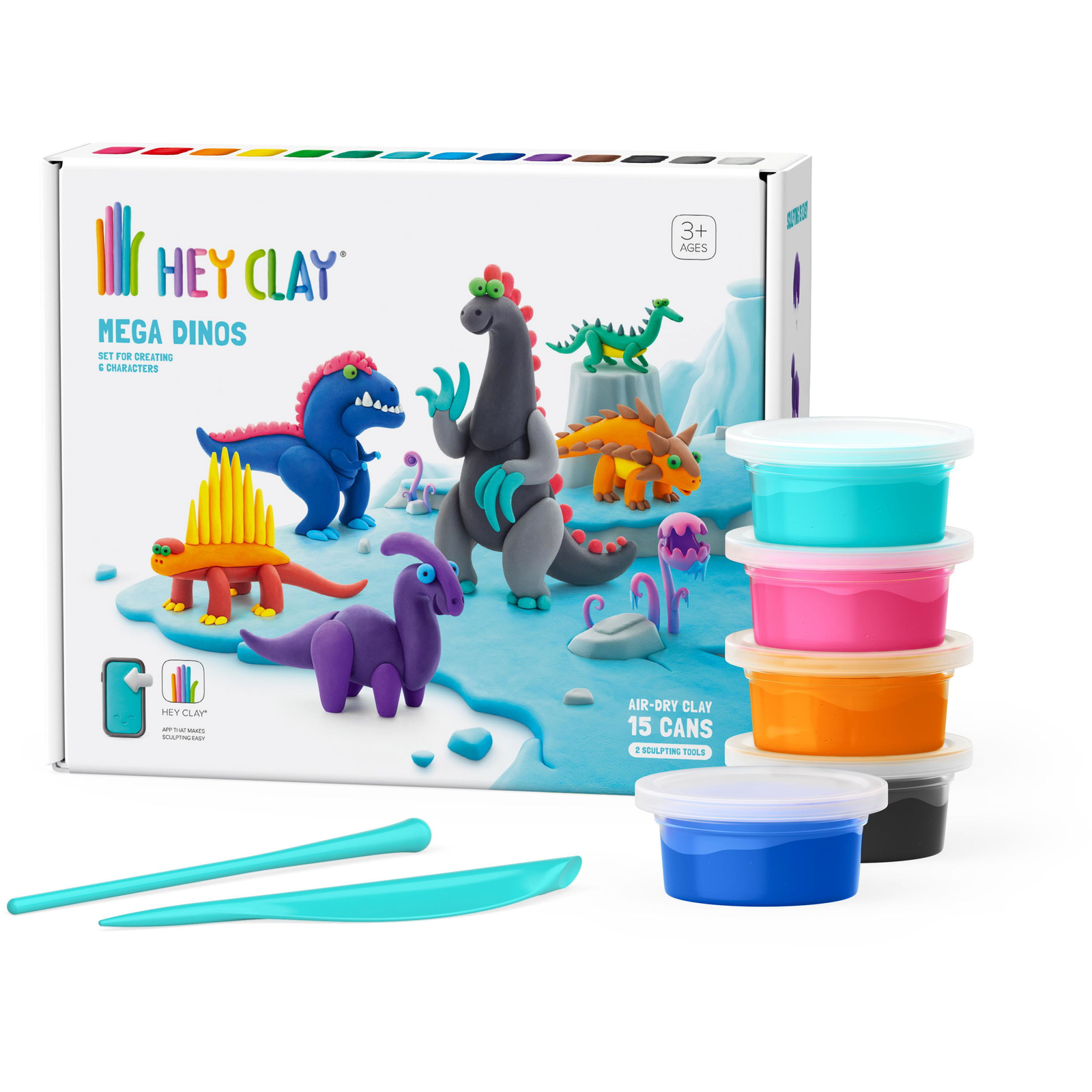 Hey Clay Mega dinoszauruszok (5904754607834)