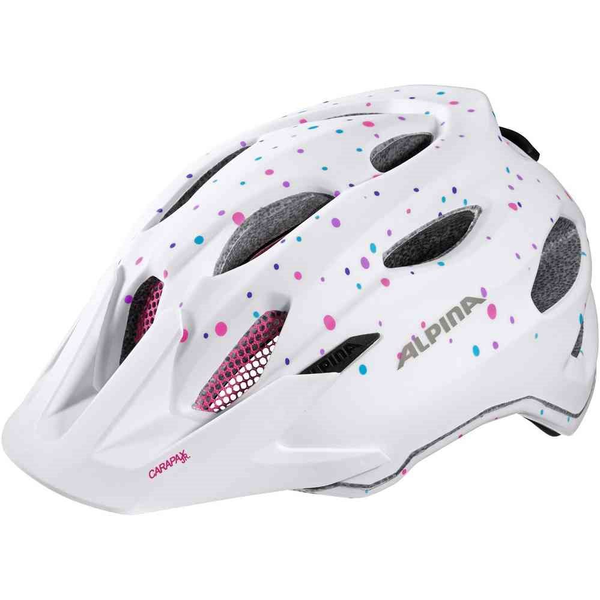 Alpina Carapax Jr. white-polka dots M 