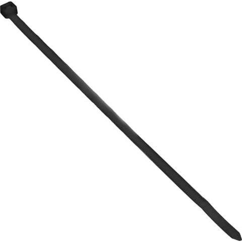  Orno Opaska kablowa, kolor czarny, odporna na UV, szerokość 7,5mm, długość 300mm, 100 sztuk.