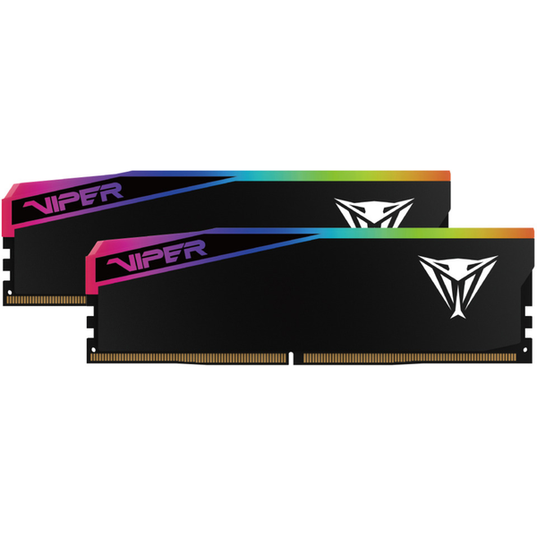 Patriot VEUR564G6028K Viper Elite 5 RGB Ultra Dual Kit, DDR5 64GB (2x 32GB) 6000 Mhz, CL28, Black