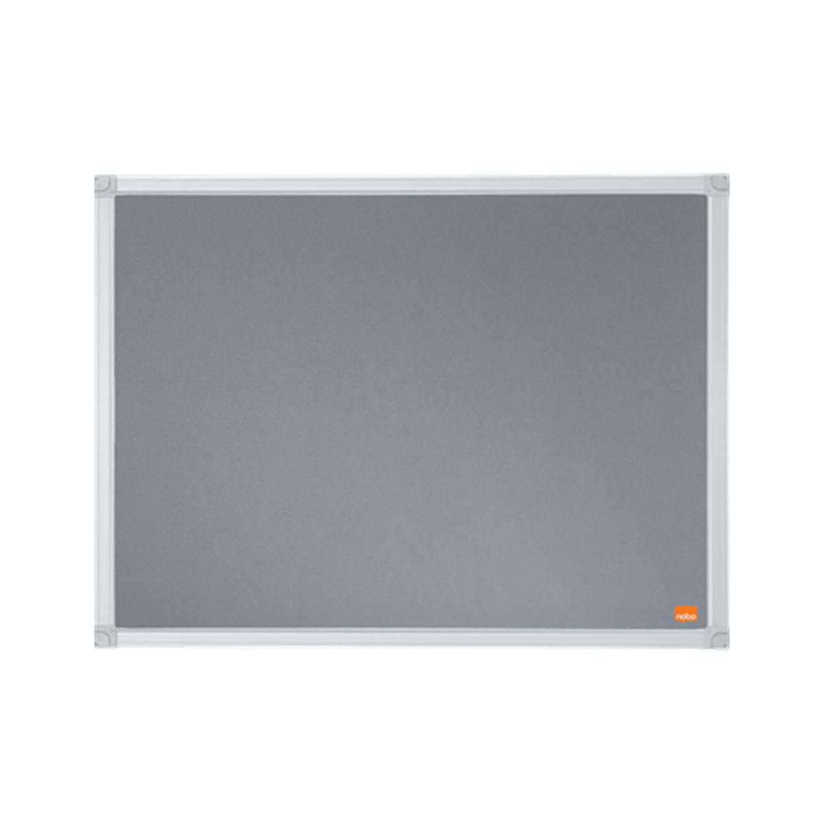 NOBO Essentials 1915681 Filc üzenőtábla 60x45cm - Szürke (1915681)