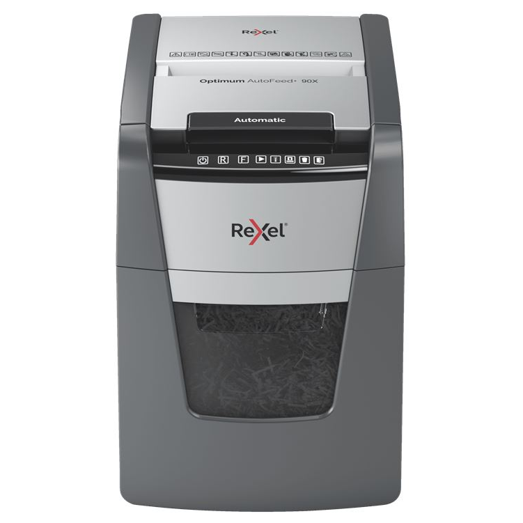 Rexel Optimum AutoFeed+ 90X automata konfetti iratmegsemmisítő (2020090XEU)