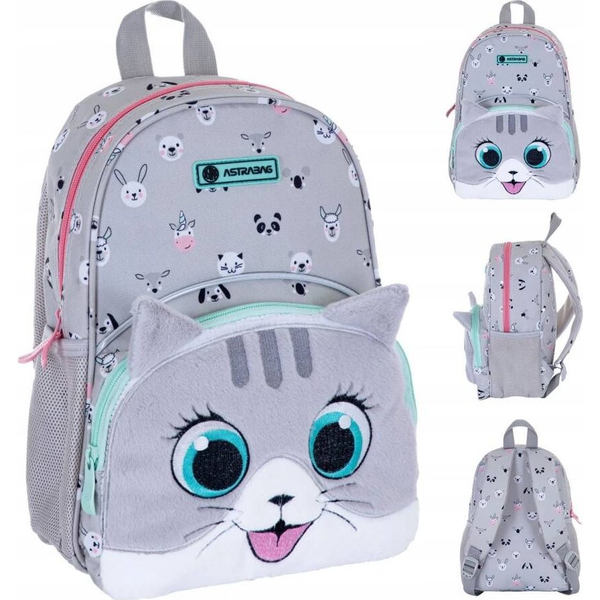 Astra Plecaczek wycieczkowy przedszkolny Astrabag Kitty The Cute AK300