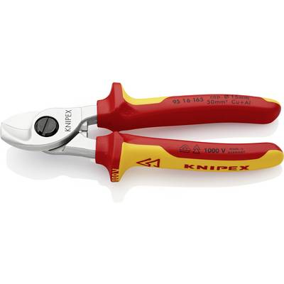 Alicate Cortacable Aislado 1000v Mango Bimaterial 165mm Knipex