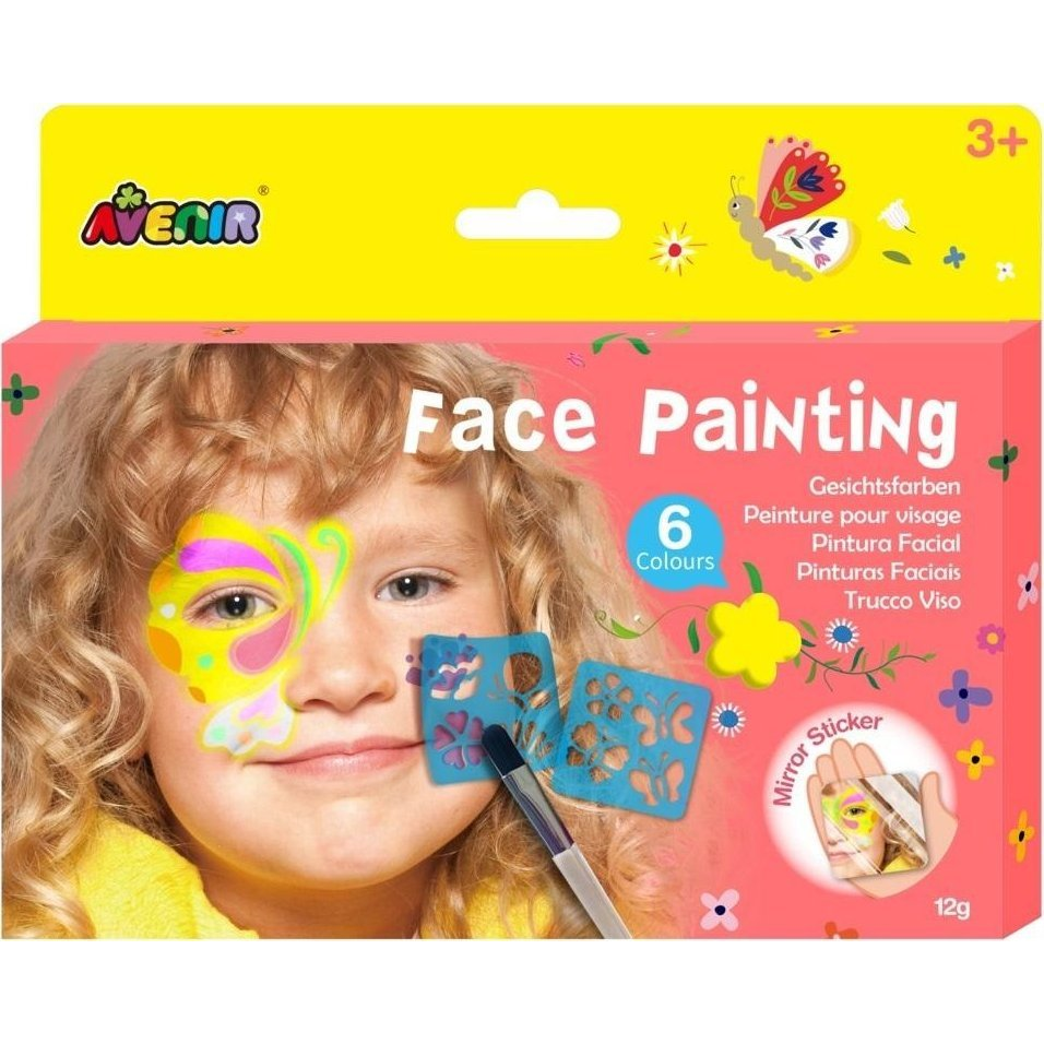 Arcfestő készlet stencillel, Természet Avenir (6920773360306)