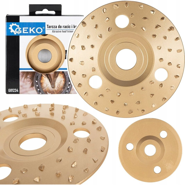 Tarcza do korekcji racic i kopyt 125mm – średnioziarnista (50)