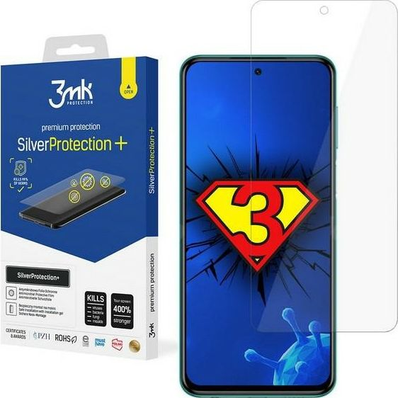 3mk SilverProtection+ antimikrobiális védőfólia Xiaomi Redmi Note 9S