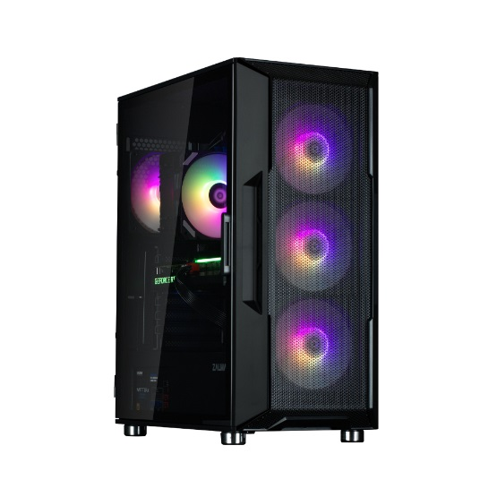 Počítačová Skříň Zalman I3 NEO V2 ARGB Midi Tower černé